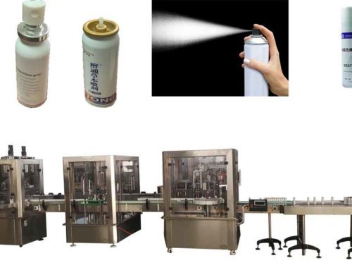 Medicine Spray Aluminum Can Aerosol Filling Machine