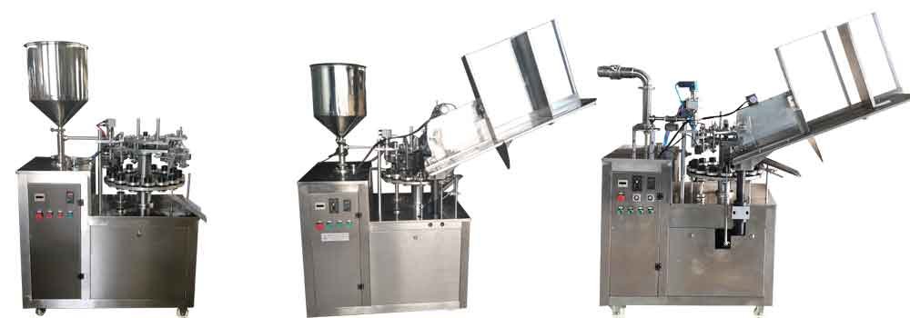 aluminum tube filling folding machine