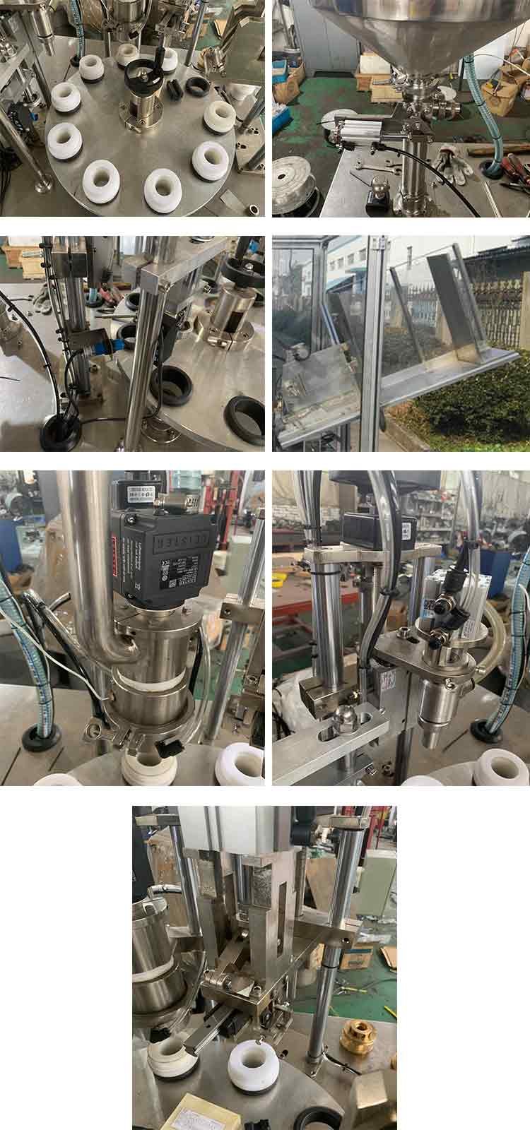 tube filling sealing machine