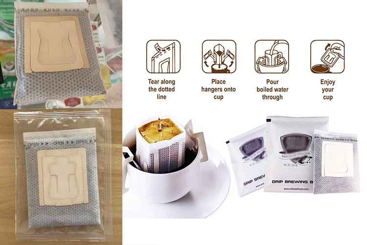 drip coffee packing machine